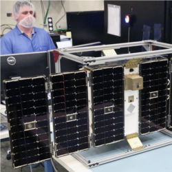 Microsatellite under construction