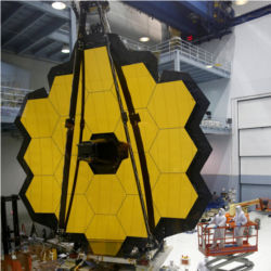 18 mirrors of James Webb Space Telescope