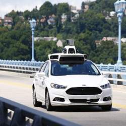 Self-driving vehicles can detect the surrounding environment using artificial intelligence, sensors, and GPS coordinates.