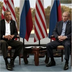 Barack Obama, Vladimir Putin, G8 Summit