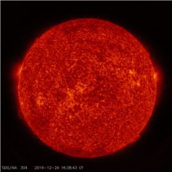 Sun in extreme ultraviolet light