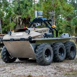 Carnegie Mellon University's Land Tamer autonomous Unmanned Ground Vehicle.