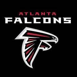 The Atlanta Falcons logo.