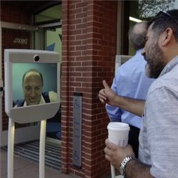 Beam telepresence robot