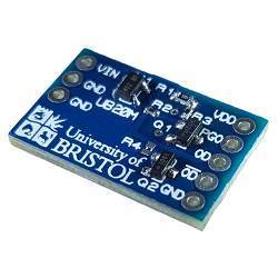 The ultra-low power UB20M voltage detector chip.