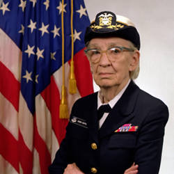 Commodore Grace Murray Hopper, U.S. Navy.