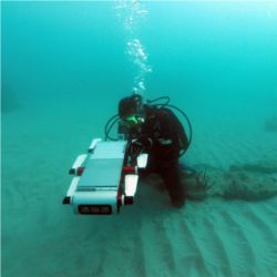 Curious underwater robot