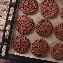 cookies on baking sheet