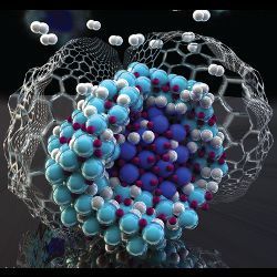 nanoconfined Li-N-H system, illustration