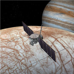 NASA Europa mission spacecraft