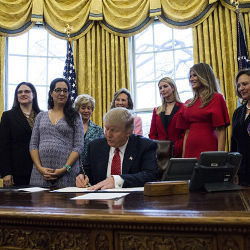 Trump signing women in STEM bills