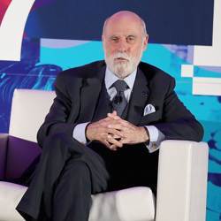 Google chief Internet evangelist (and former ACM president) Vint Cerf.