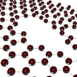 graphene hole, illustration