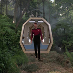  Star Treks Holodeck: from science fiction to a new reality March 28, 2017 1.31am EDT William Riker (Jonathan Frakes) entering a Holodeck simulation.