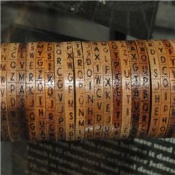 Jefferson cylinder cipher