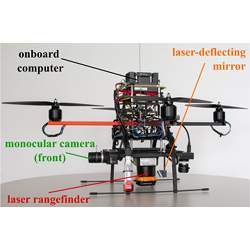 Aerial drone used for testing by investigators at the Institute of Systems Optimization at the Karlsruhe Institute of Technology in Germany.