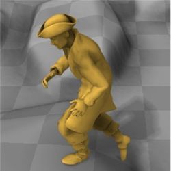 Neural animation traversal pose