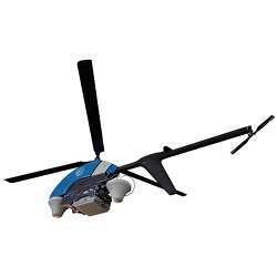 AT&T is testing a helicopter drone that sports three 7.5-foot blades and can lift 35 pounds.