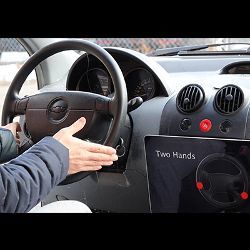 Electrick-augmented steering wheel