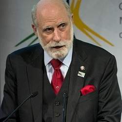 Google chief Internet evangelist (and former ACM president) Vint Cerf.