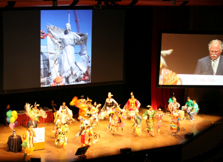 Lakota dance at 2017 ACM-ICPC Opening Ceremony