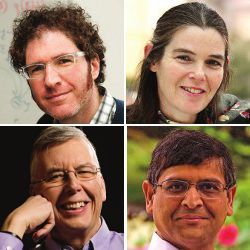 David Blei, Daphne Koller, Vipin Kumar, and Michael Stonebraker