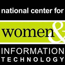 The National Center for Women & Information Technology logo.