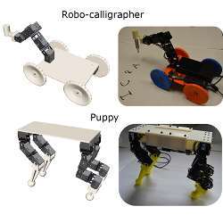 A new interactive design tool permits the creation of customized legged or wheeled robots.