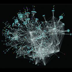 data nodes and edges, illustration