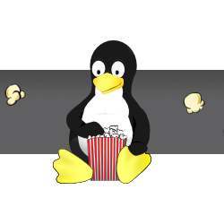 Part of the Popcorn Linux logo.