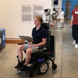 self-driving wheelchair