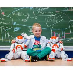 Children with autism engage more readily with robots rather than humans, because robots are simple and predictable.