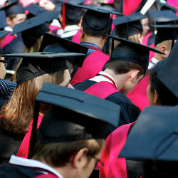 Harvard commencement ceremony