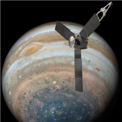 Juno spacecraft, Jupiters south pole