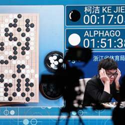 The Google artificial intelligence program AlphaGo defeated the worlds top Go player, Ke Jie of China, in May.