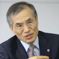 Osaka University president Shojiro Nishio.