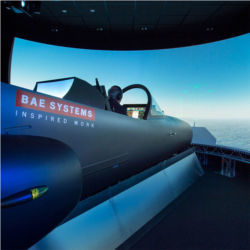 BAE flight simulator 