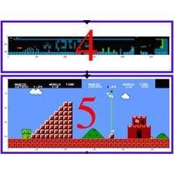 As these images from Super Mario Bros. show, Mappy can figure out how different sections of a game relate to one another.