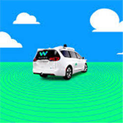 Waymo self-driving car