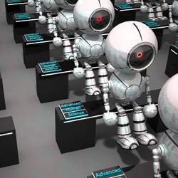 A classroom of robots