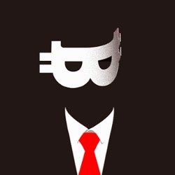 bitcoin mask, illustration