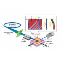 Charge screening in ferroelectric Pb(Zr,Ti)O3 nanorods was used to control their domain pattern. 