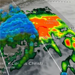 NASA GPM Harvey