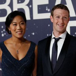 Priscilla Chan and Mark Zuckerberg