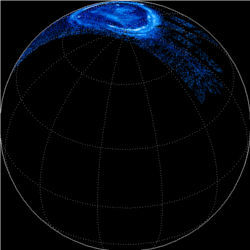 Jupiter northern lights