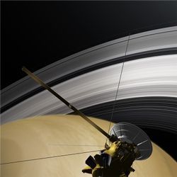 Cassini Saturn illustration