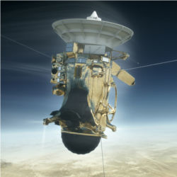 Cassini plunge into Saturn