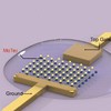 Injecting Electrons Jolts 2-D Structure Into New Atomic Pattern