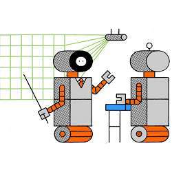 One artificial intelligence teaching another. 