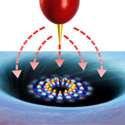 graphene tip, illustration